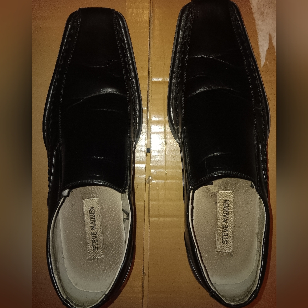 Steve Madden Black Men's Shoes